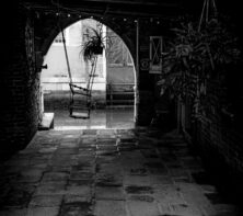 swing in the gate in venice